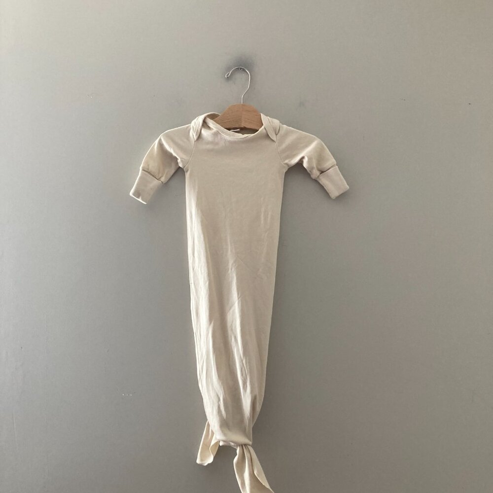 $20 ADD ON Colored Organics cotton baby‎ gown Little Sleepies Caden Lane